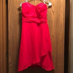 Alfred Angelo Pomegranate Bridesmaid Dress